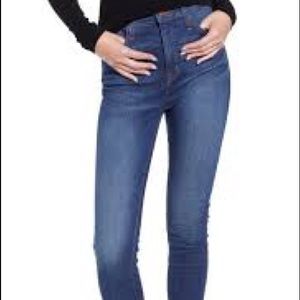 madewell aa621 curvy high rise skinny jeans Sz 24